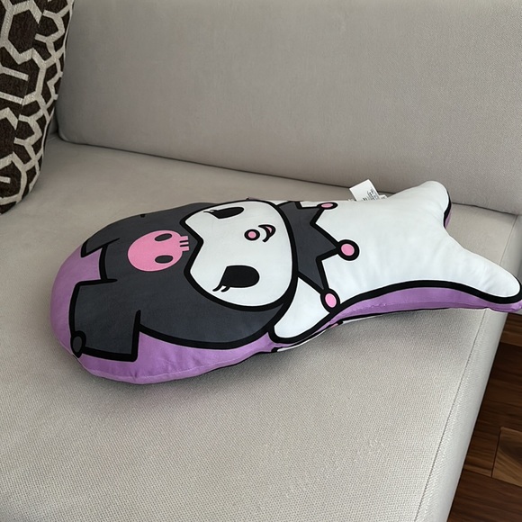 SANRIO KUROMI CHARACTER FIGURAL LICENSED PILLOW NWT - Picture 6 of 9